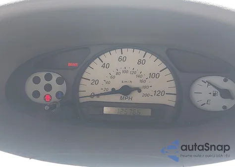 2001 Toyota Echo из США, поврежденный, VIN JTDAT123210194380